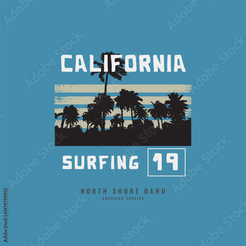 splendid pairing of refined lettering and vibrant imagery of California