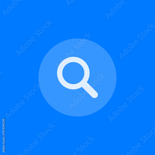 Search Circle Fill Icon