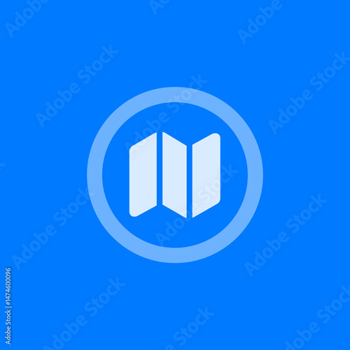 Map Circle Icon