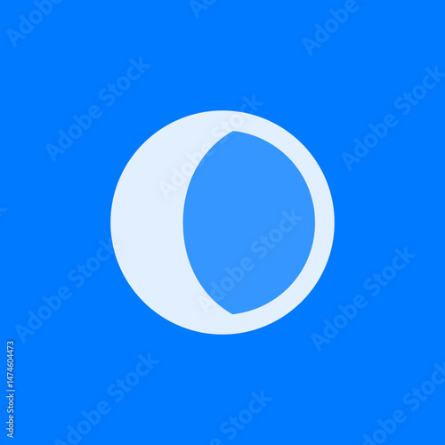 Moonphase Waxing Gibbous Icon