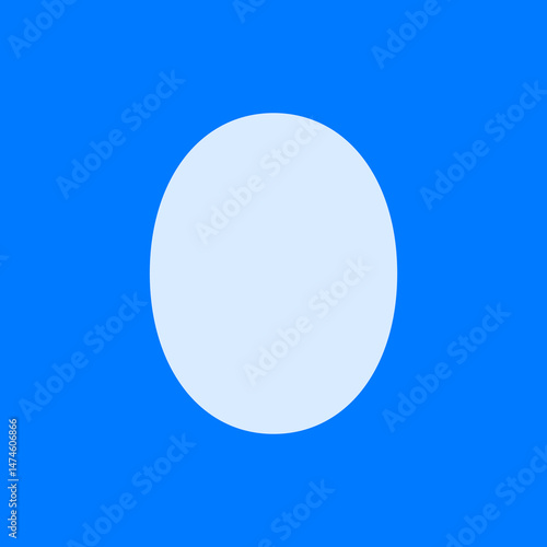 Portrait Oval Filled