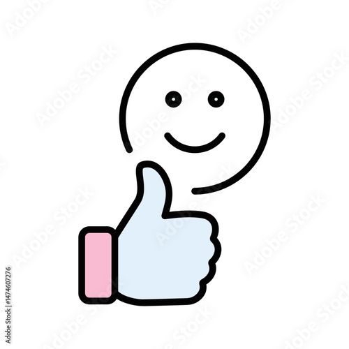 User Satisfaction Vector Icon