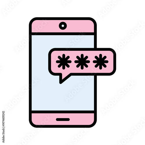 Password Protection Vector Icon