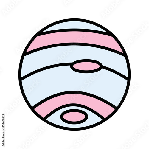 Neptune Vector Icon