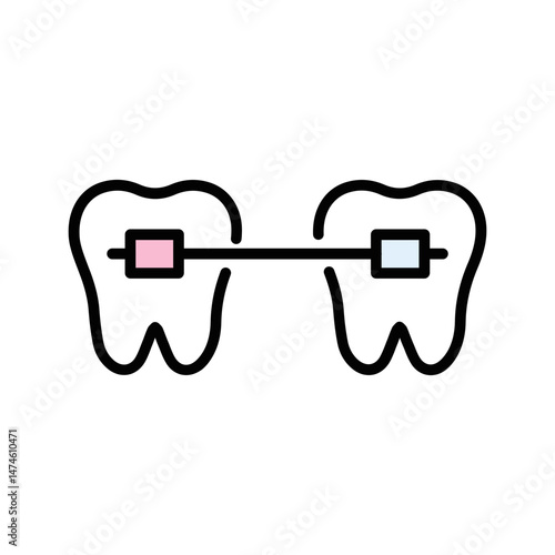 Braces Vector Icon