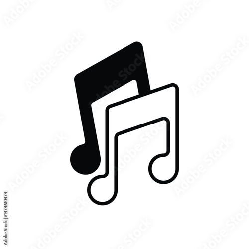Sound Track Vector icon