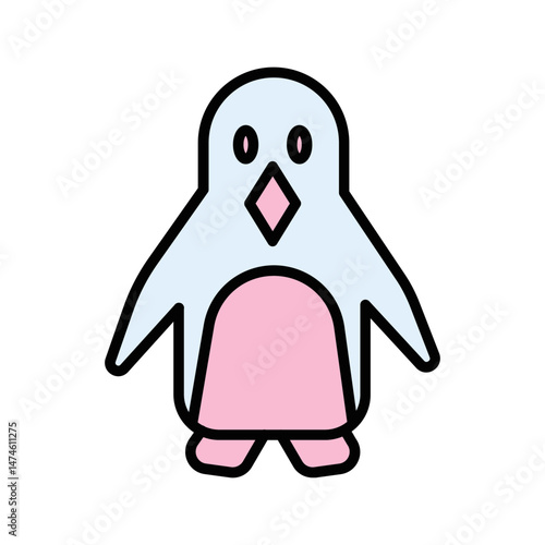 Penguin Vector Icon