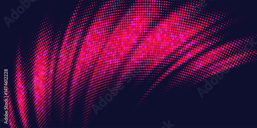 Beautiful abstract background with colorful particles background. An effective template for placing text and information. Graphic elements for design. Background for creative work.