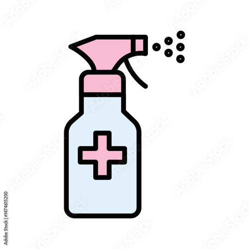 Disinfectant Vector Icon
