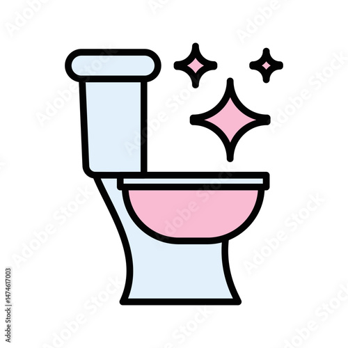Bathroom Cleaning Vector Icon