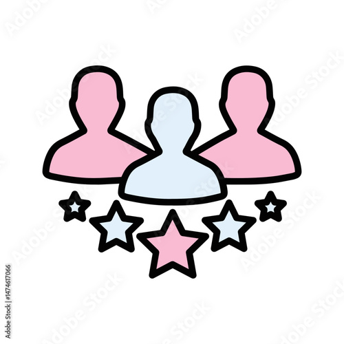 Client Testimony Vector Icon