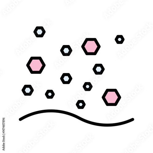 Cosmic Dust Vector Icon