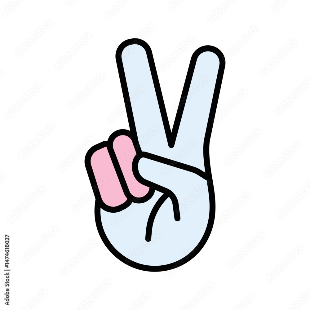 Obraz premium Peacekeeper Vector Icon