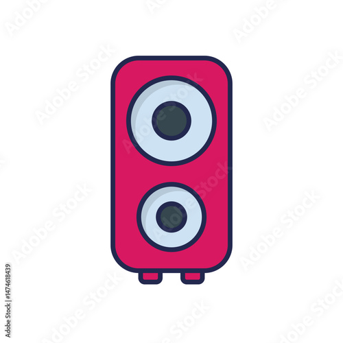 Loud Speaker Vector icon
