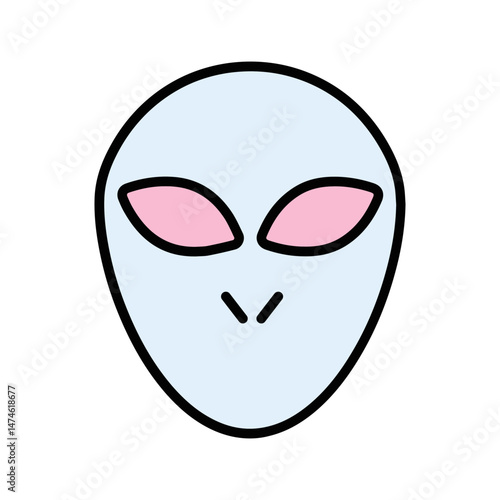 Alien Vector Icon