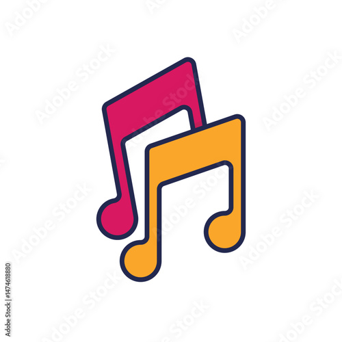 Sound Track Vector icon