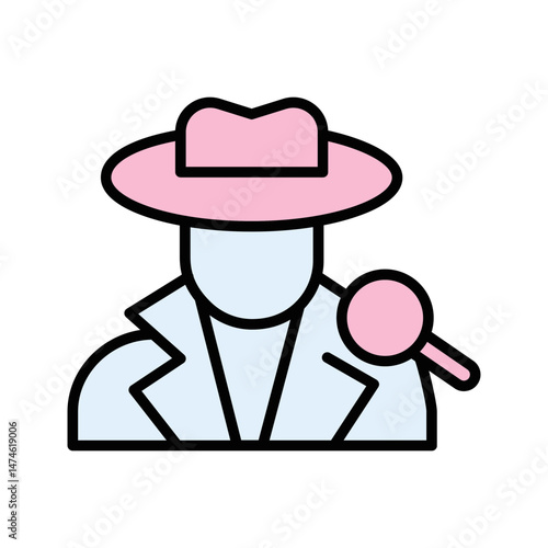 Detective Vector Icon