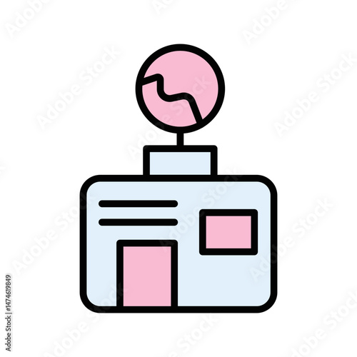 Weather Station Vector Icon