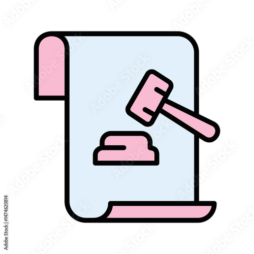 Legal Aid Vector Icon