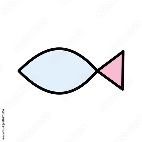 Blue Tang Vector Icon