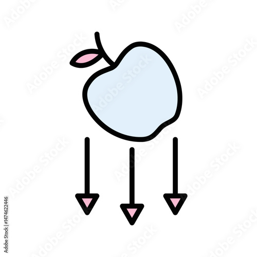 Gravity Vector Icon