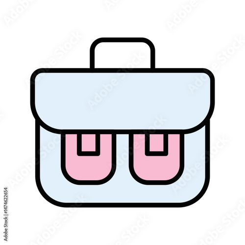Teacher Bag Vector Icon