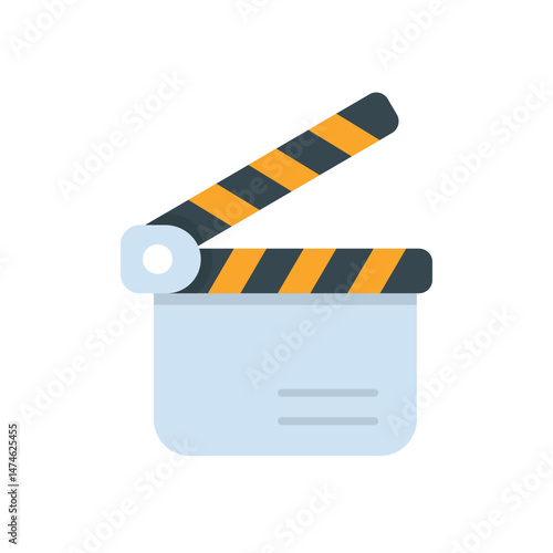 Clapperboard Vector icon