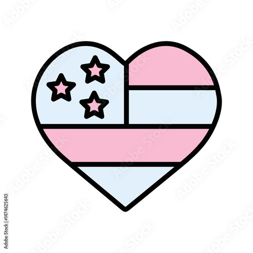 American Heart Vector Icon Free Download American Heart Vector Icon - GFXLoad