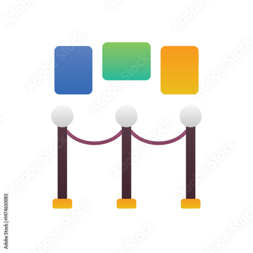 Museum Vector icon