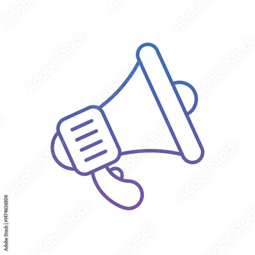 Bullhorn Vector icon