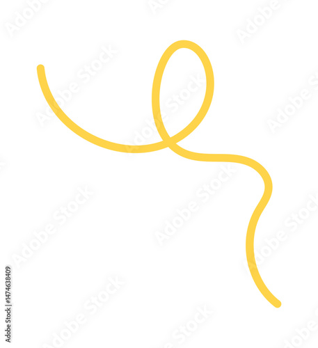 Thread curly sewing accessory design