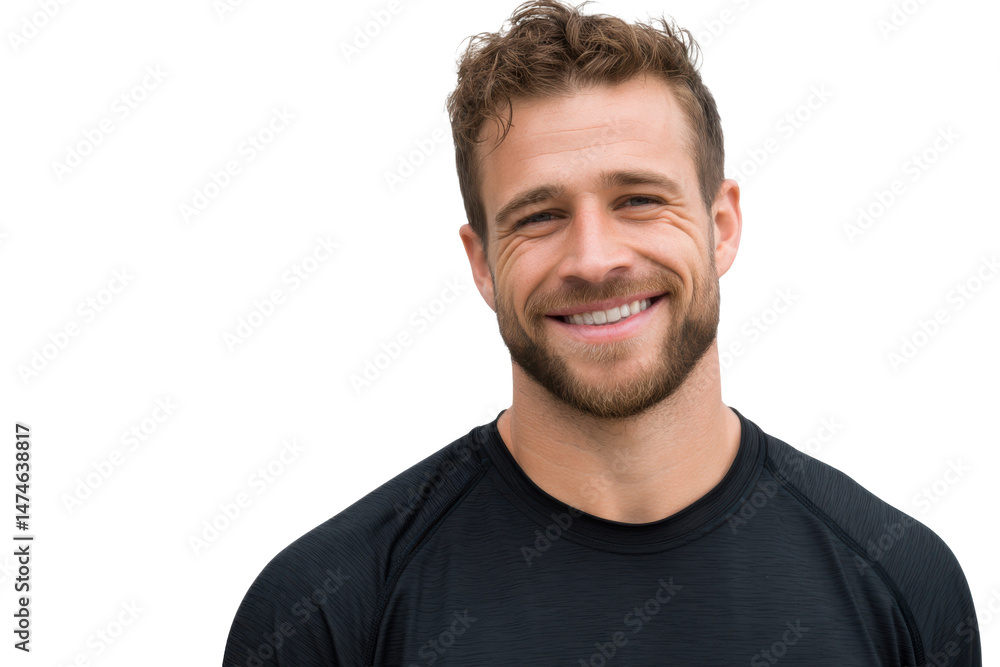 Strong and Confident Male Instructor – Isolated Portrait Strong and Confident Male Instructor – Isolated Portrait