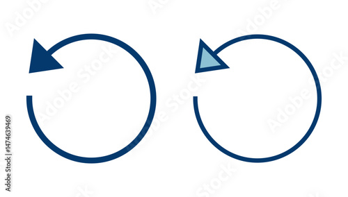 Refresh icon vector isolated on white background. Reload icon vector. Update icon. convert icon