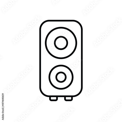 Loud Speaker Vector icon