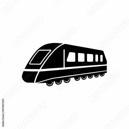 creative details Train icon Vector Illustration 
