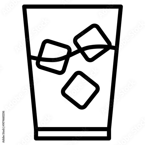 Cold Brew  Icon Element For Design