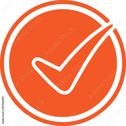 Chack  simple icon. Vector ICON all icon Viktor	
