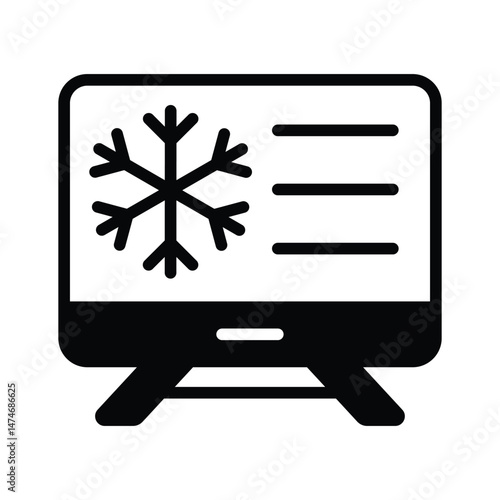 Get this amazing icon of weather forecast in modern design style
