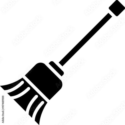 Mop Icon Vector Element