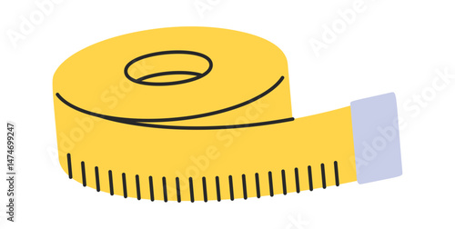 Measuring tape sewing item design