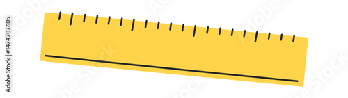 Ruler hand drawn sewing stuff
