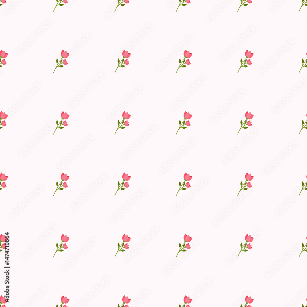 Seamless floral pattern. Idea for fabric, tablecloth pattern, wrapping paper, gift paper. Print ditsy. Motives are scattered randomly. Flower pattern background. cute pattern. Seamless floral pattern. Idea for fabric, tablecloth pattern, wrapping paper, gift paper. Print ditsy. Motives are scattered randomly. Flower pattern background. cute pattern.