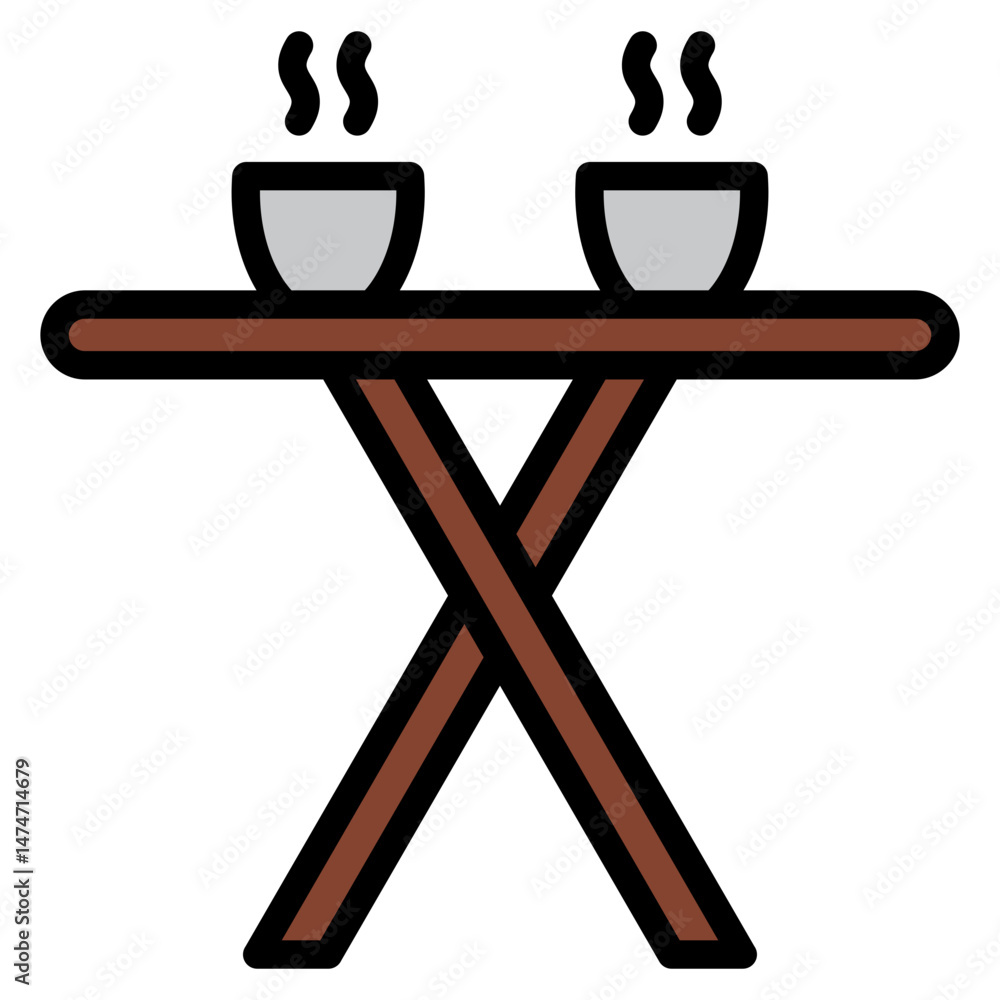 Coffee Table Icon Element For Design Coffee Table Icon Element For Design