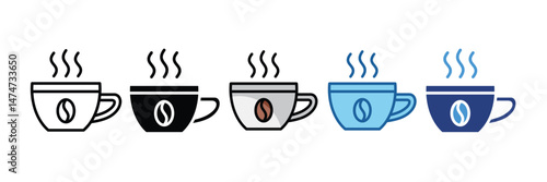 Coffee Cup  Icon Element For Design