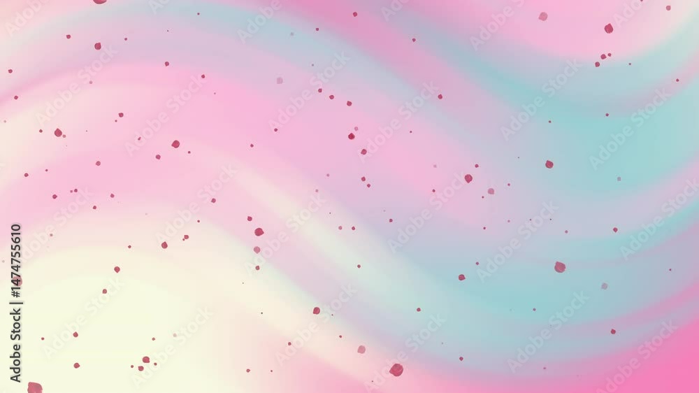 Flower petals floating on pink, blue, and white ombre with red speckles. Dreamy, delicate, and perfect for springthemed designs. Flower petals floating on pink, blue, and white ombre with red speckles. Dreamy, delicate, and perfect for springthemed designs.
