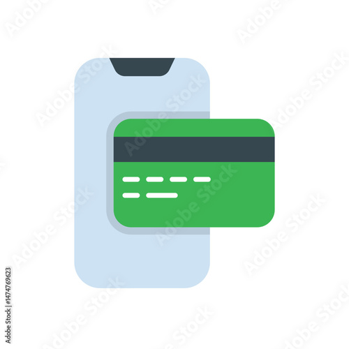 Mobile Banking Vector icon