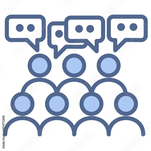Forum Blue Icon