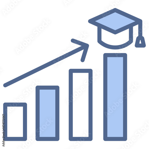 Development Blue Icon