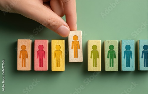 Selecting a candidate from a diverse pool