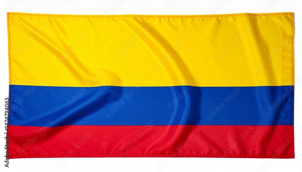 Fototapeta premium waving flag of country